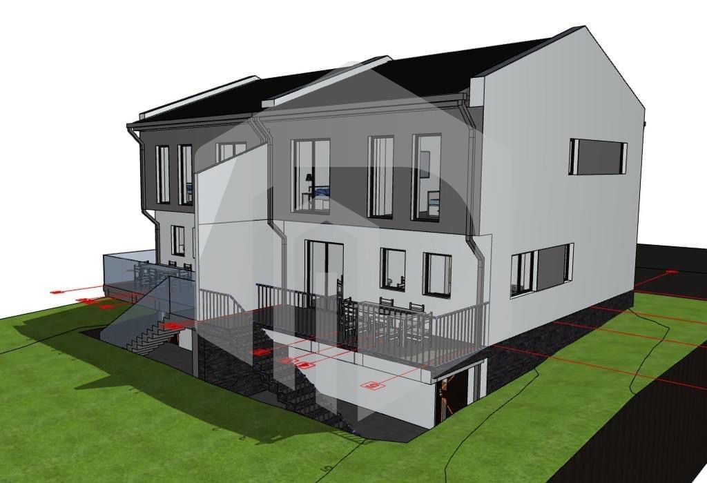 Calea Cisnadiei / Teren 250 mp + 140 mpu + Pivnita + 3 dormitoare - Poză 7