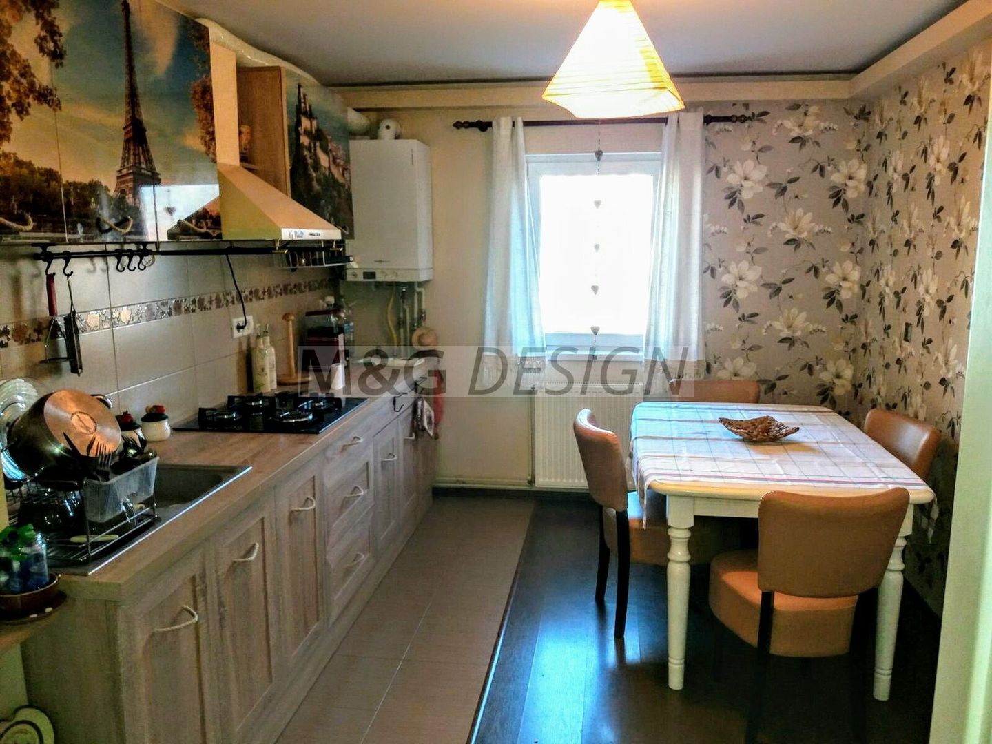 Apartament  3 camere Lipovei etaj 2 cu centrala - Poză 2
