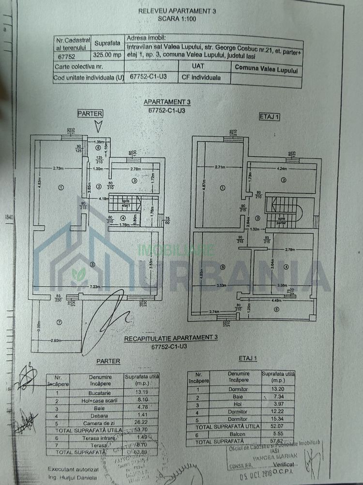 Triplex de vânzare în Valea Lupului - 106 mp utili, mobilat și utilat - Poză 8