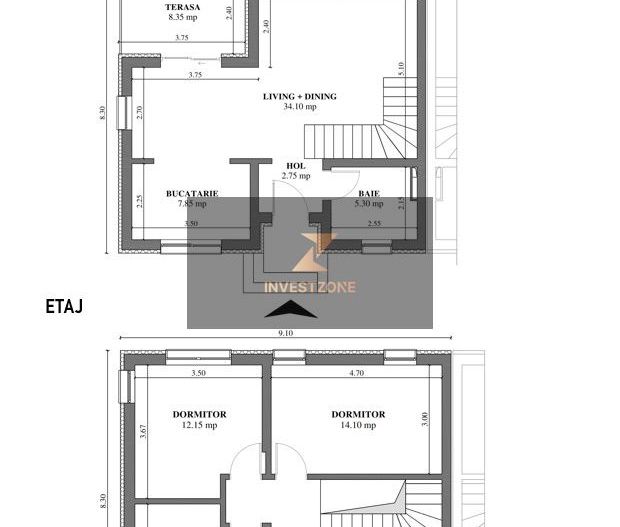 Vila de inchiriat in cartier Riviera Oradea - Poză 2