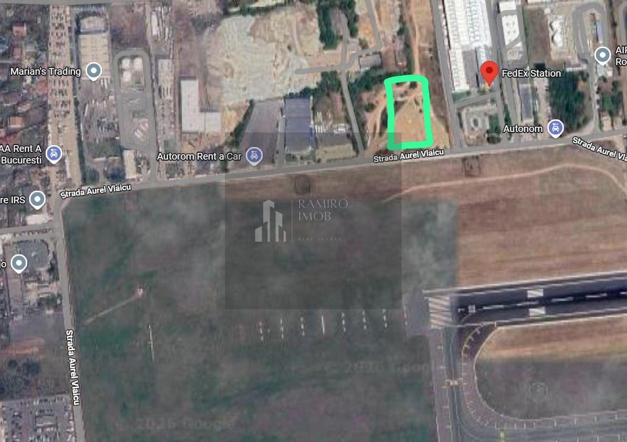 TEREN DE VANZARE 5000MP VIS-A-VIS DE AEROPORT, STRADA AUREL VLAICU - Poză 1