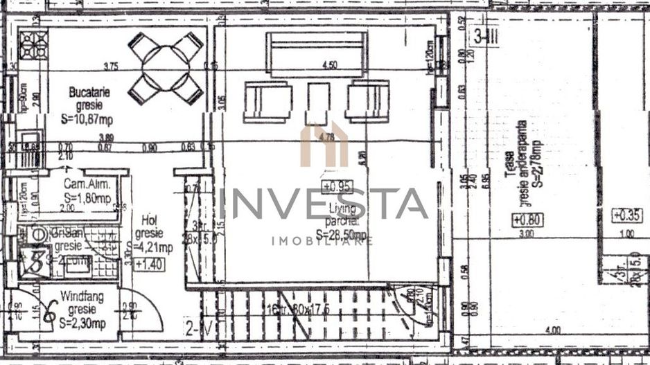 Triplex Zona Grand Hotel Italia! - Schiță 14