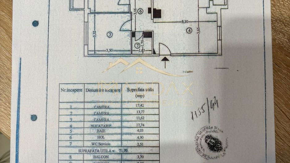 Apartament 3 camere // 80mp // boxa // Baicului Dna Ghica - Schiță 19