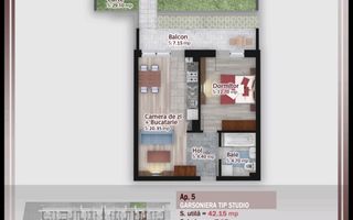 Apartament 2 camere cu GRADINA PROPRIE Theodor Pallady,Titan,Metrou - Poză 2