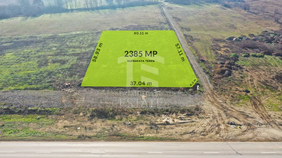 Vanzare | Teren industrial | 2385 MP | Apa Curent Canal | Mosnita Noua - Poză 4