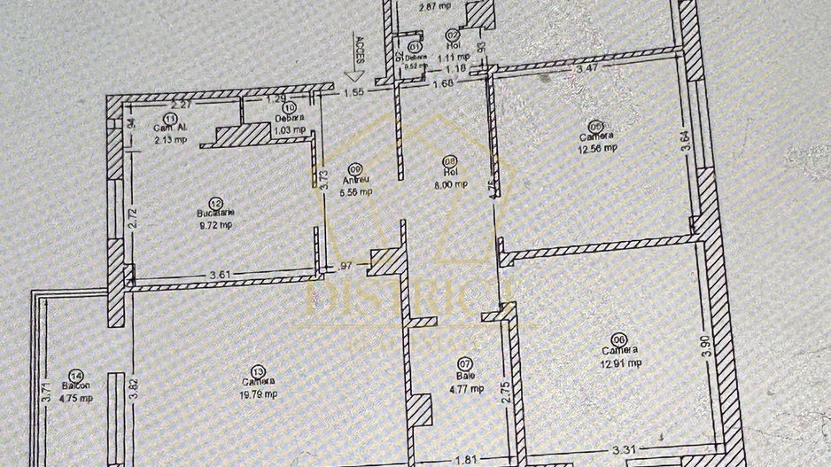 Apartament spatios cu 4 camere | Zona Sagului - Poză 17
