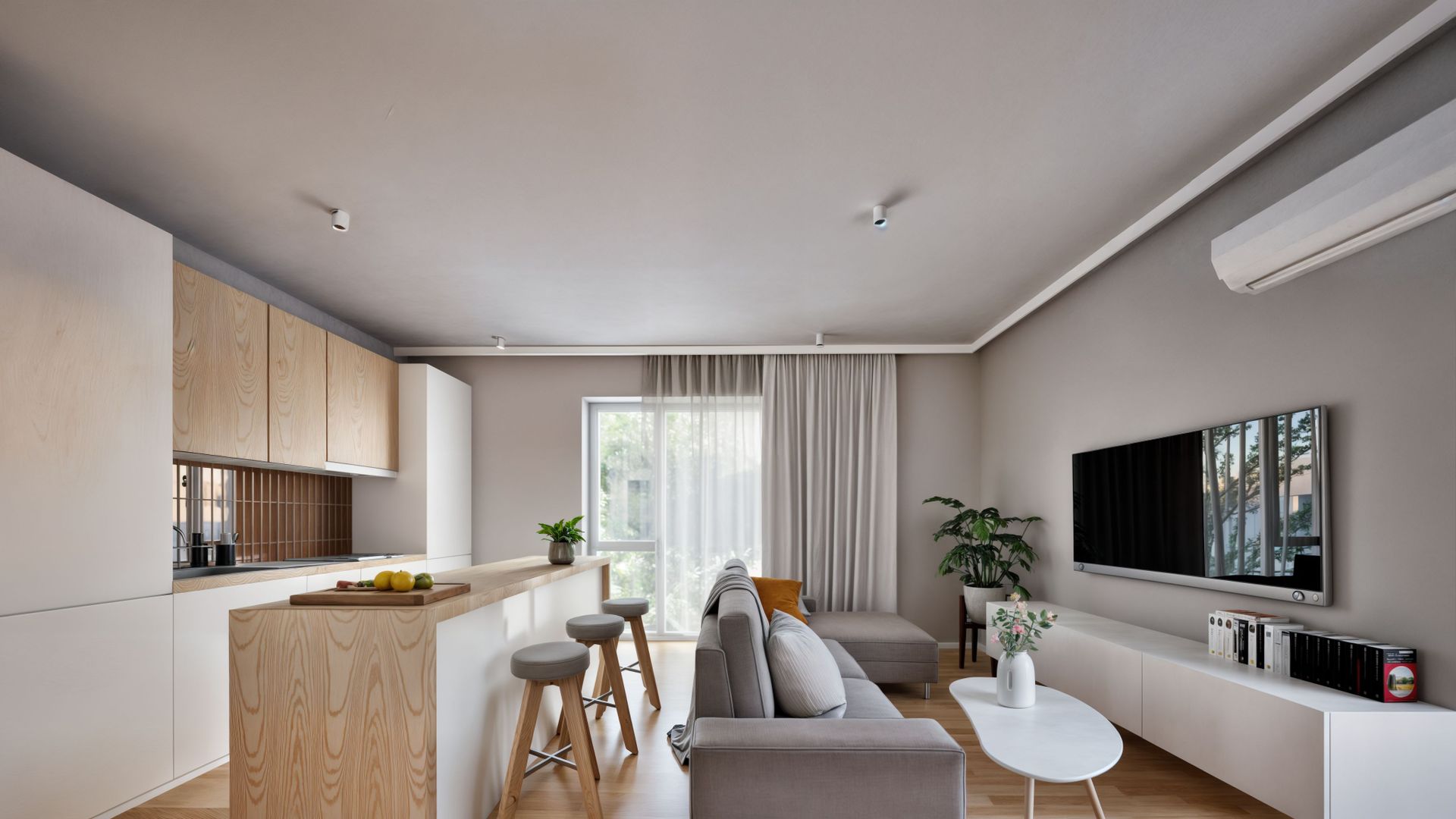 Apartament cu 1,5 camere în zona Confecții - Poză 3