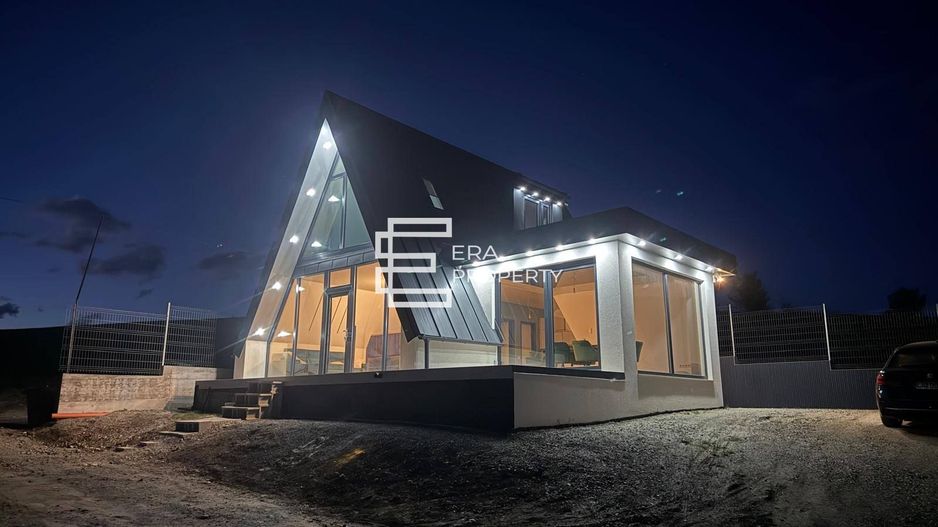 Casă nouă la cheie, tip A-frame, intabulată, în Șura Mare - Poză 13