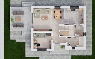 Casă single de vânzare într-un complex rezidențial nou  | Comision 0% - Poză 14