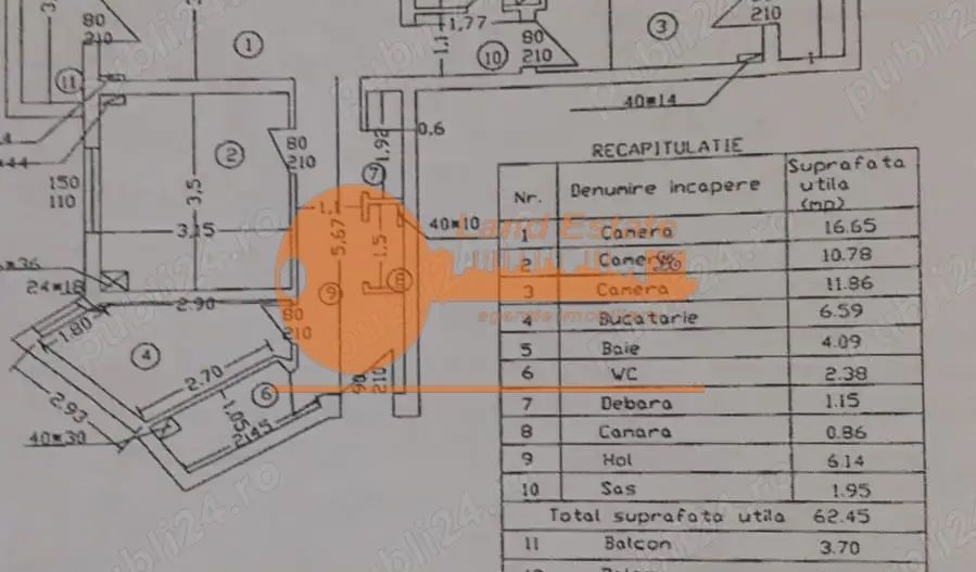 Apartament 3 Camere , Centrala Propie  Arena nationala - Poză 9