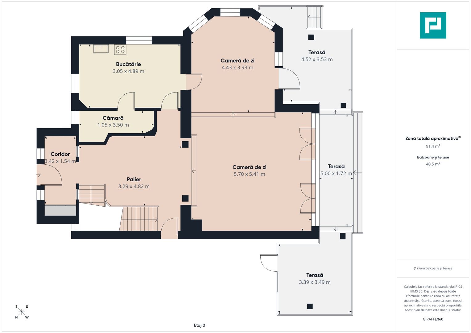 Vilă 343 mp utili, teren 600 mp, Oncea – Oradea - Poză 35
