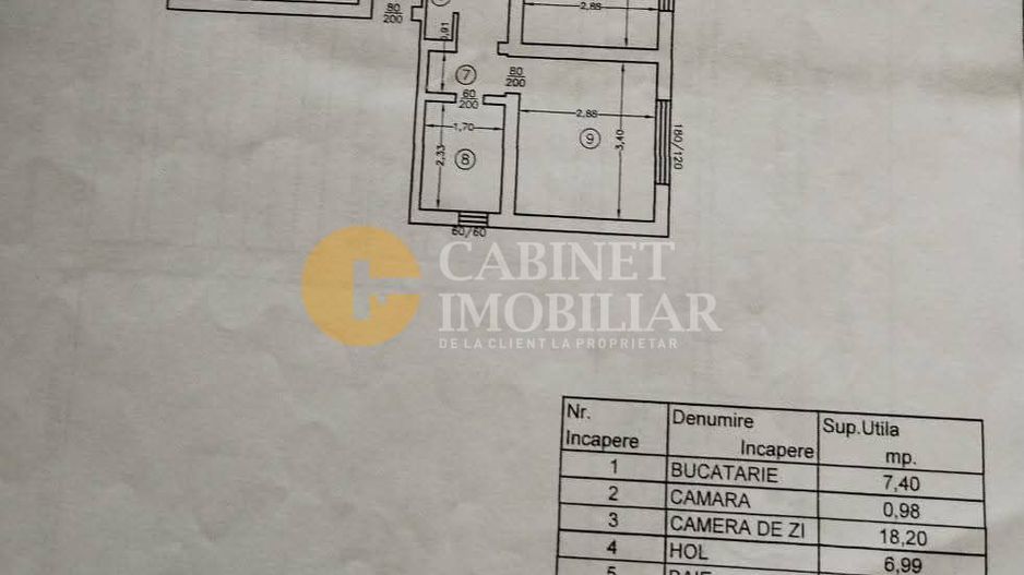 4 camere - decomandat - 1986 - loc de parcare - Poză 9