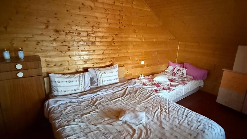 Cabana de lemn, 2 camere, teren 850 mp, livada, Oarda, Alba Iulia - Poză 2