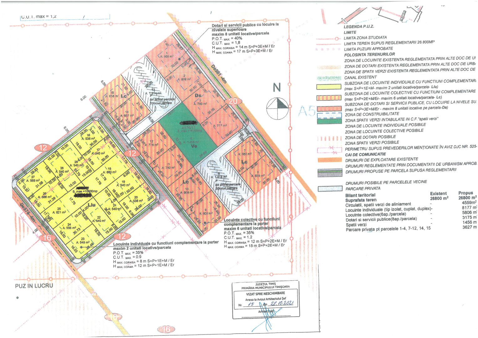 PUZ integral-zona Mehala - Poză 1