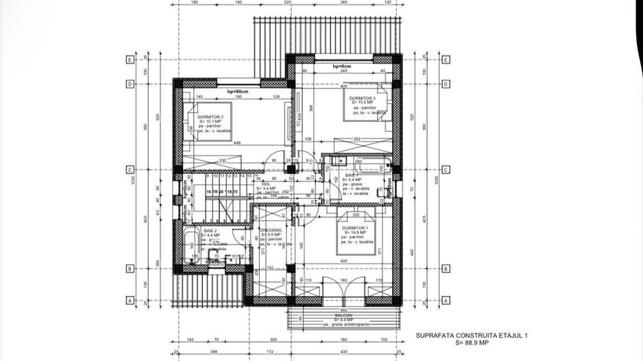 CASA INDIVIDUALA, INCALZIRE PARDOSEALA, TOATE UTILITATILE, COMIS 0% - Schiță 19