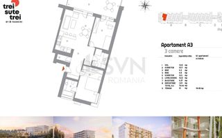 REA1026691 Apartament 3 camere Spatios - Finisaje premium - Vedere Lac - Poză 18