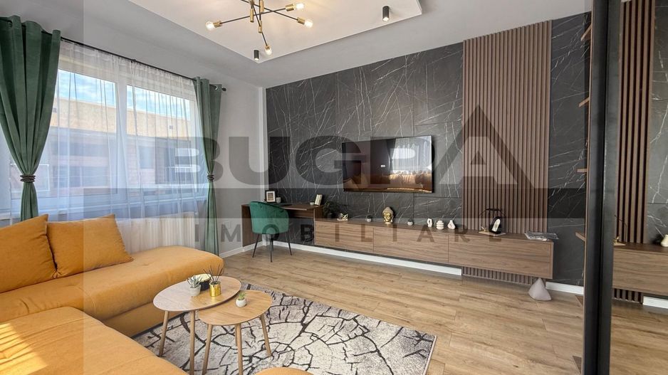 Apartament 2 camere, 58 mp, LUX, garaj, zona Teilor - Poză 1