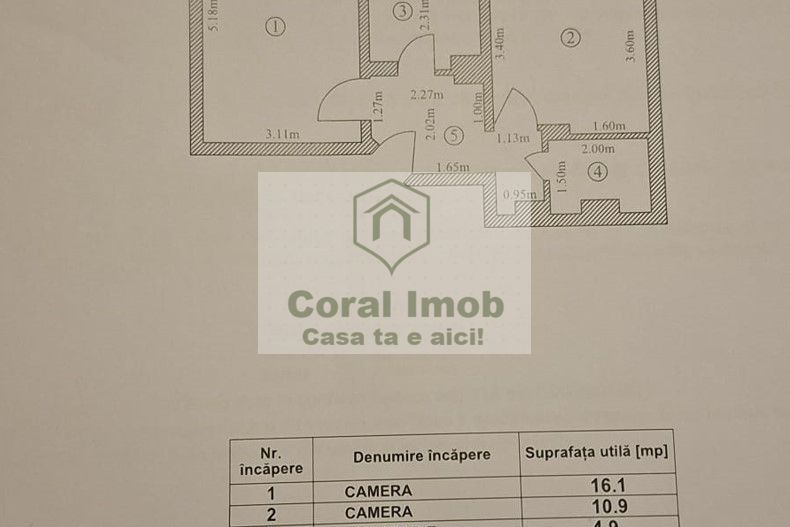 Vand apartament zona linistita - Poză 2