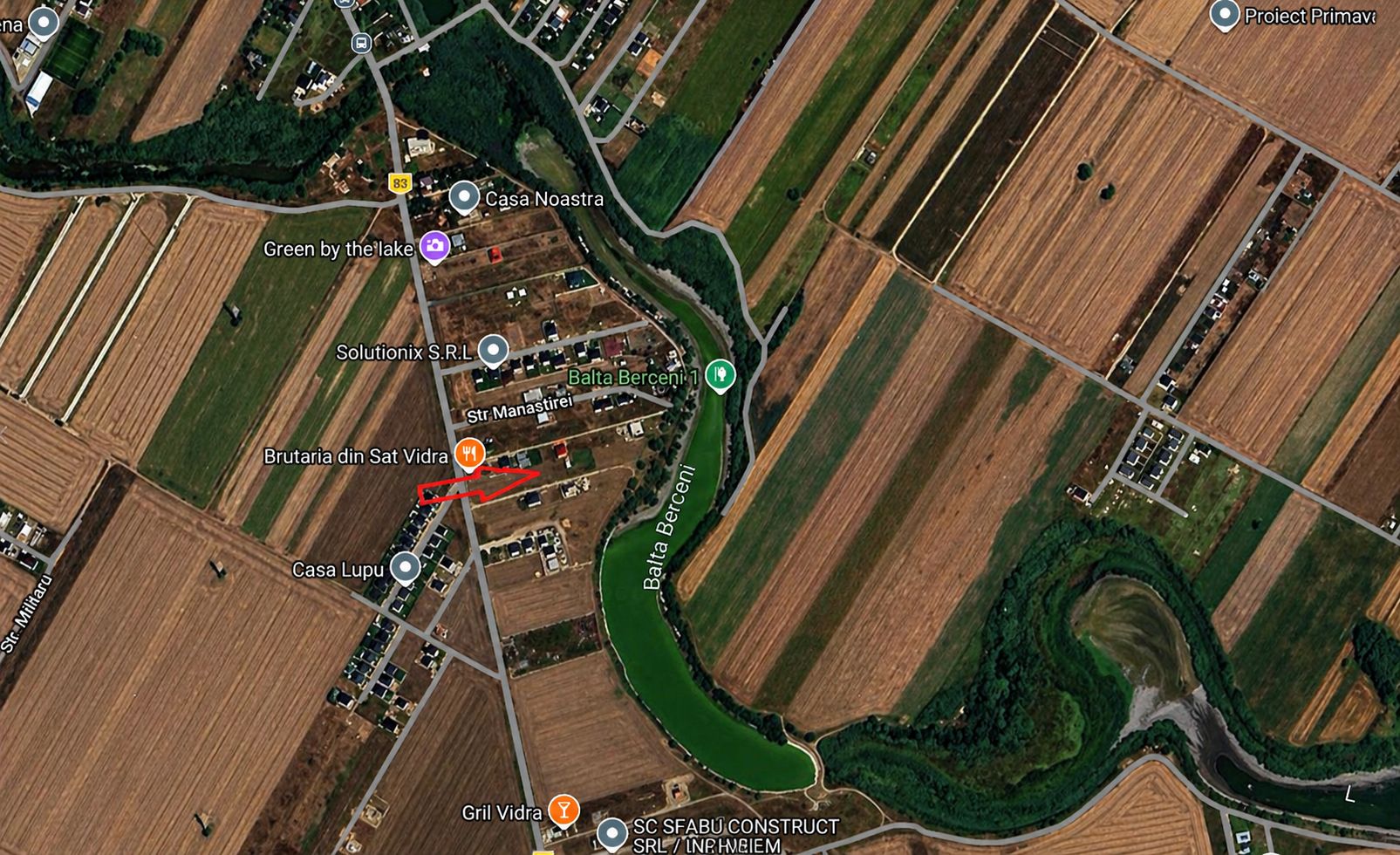 Vanzare teren intravilan 600mp, Berceni- Vidra - Poză 4