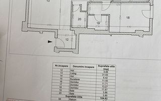 4 CAMERE + BOXA SI PARCARE INCLUSE  || HERASTRAU - Schiță 19