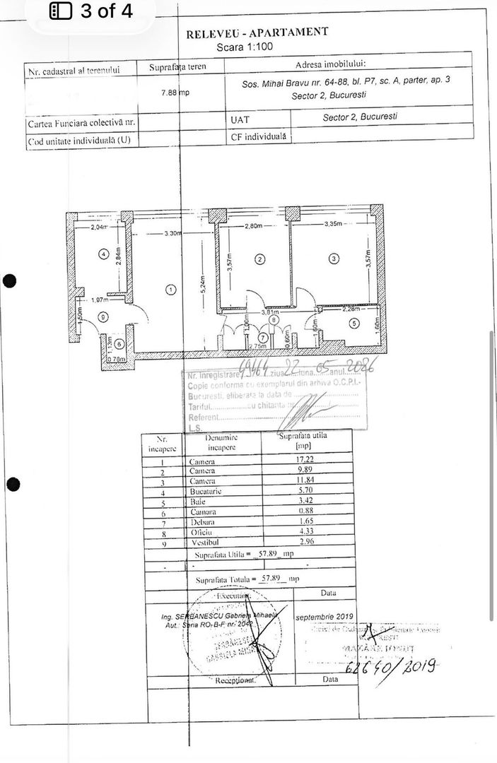 Mihai Bravu | Obor | Dimitrov | Apartament 3 camere | comision 0% - Poză 19