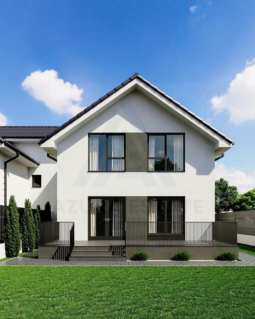 Casă tip duplex curte 350 mp 120 mp utili terasa 22 mp Sura Mare - Poză 3