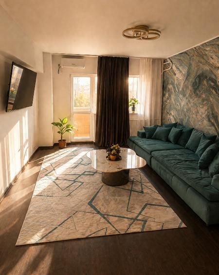Apartament mobilat-utilat complet // metrou Obor // doua balcoane - Poză 3