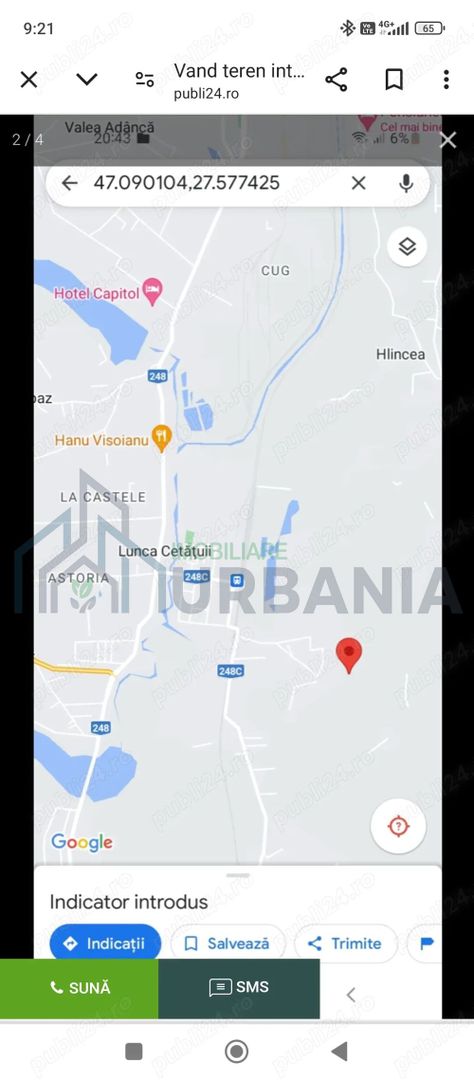 Teren intravilan Lunca Cetățui - Poză 5