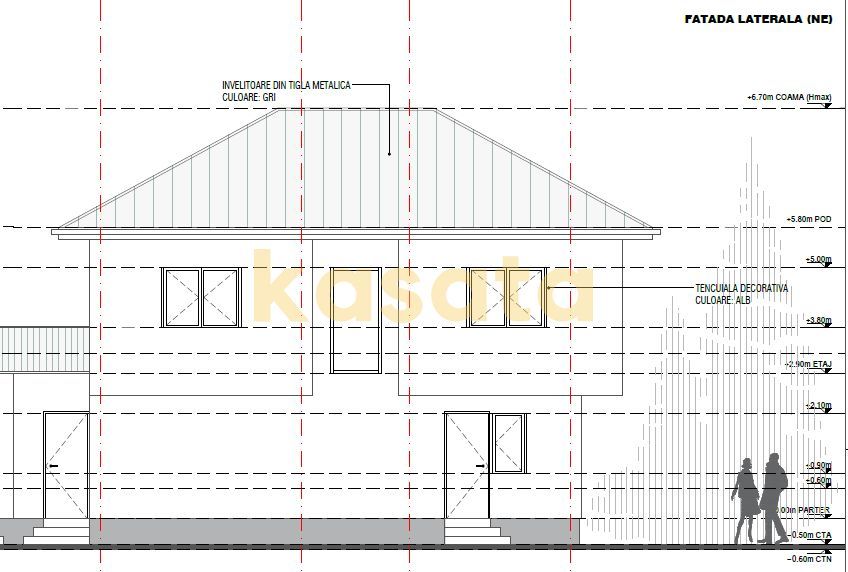 Vilă 4 camere Diamantului | Curte 250 mp, pompă căldură - Schiță 9