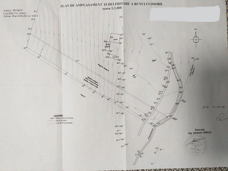 Teren extravilan de vânzare în Râșnov | 6.070 mp | Vedere panoramică - Poză 12