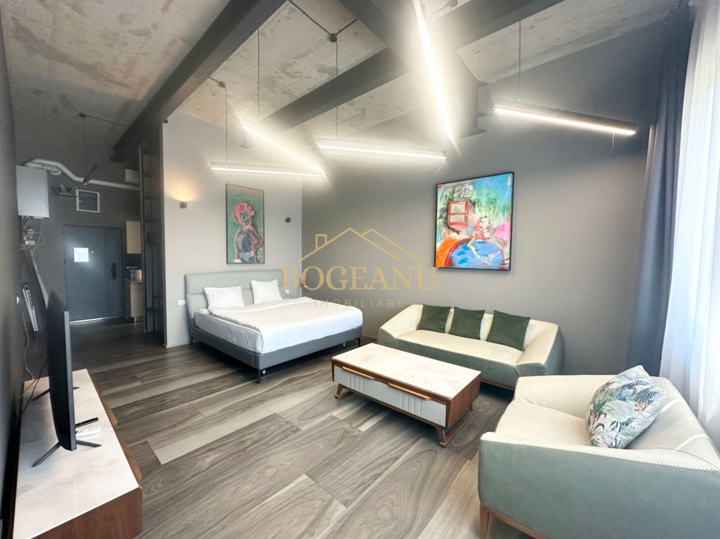 BG168- Studio de lux ultramodern-Design industrial-Smart Home-Parcare - Poză 2