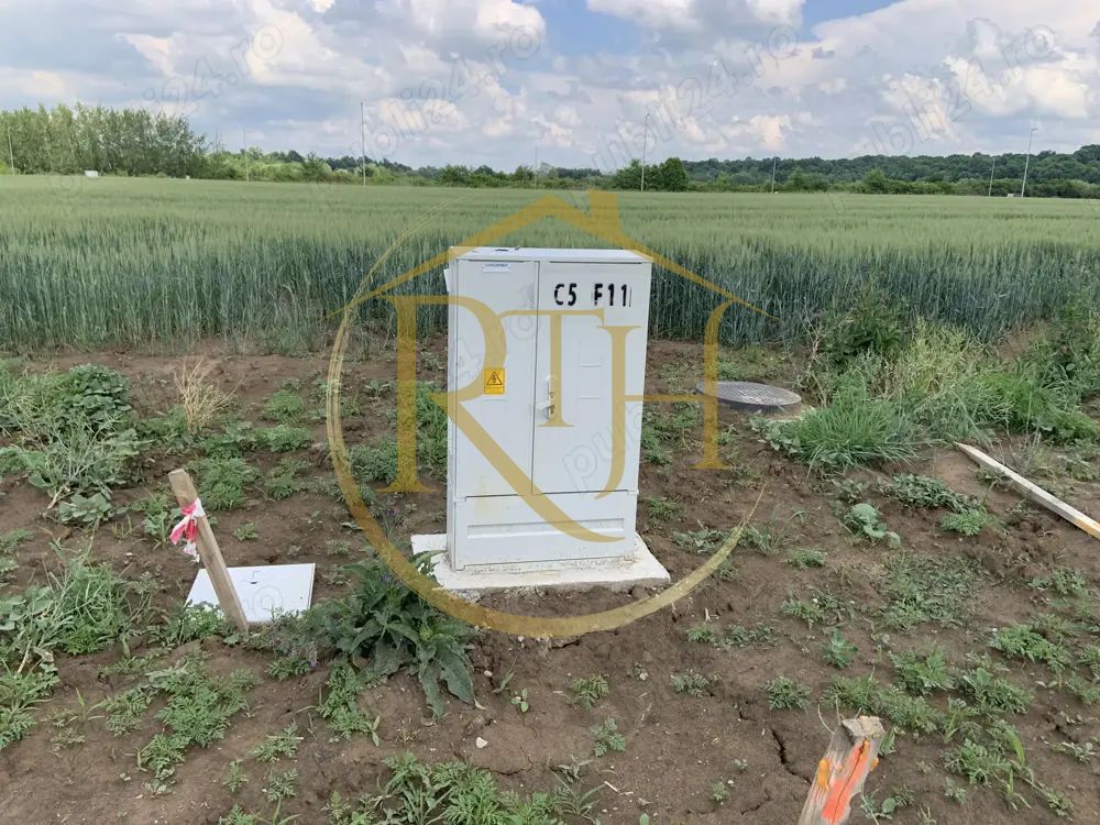 🌿 Teren de vânzare în Ghiroda cu toate utilitatile trase – Zona Bistra - Poză 4