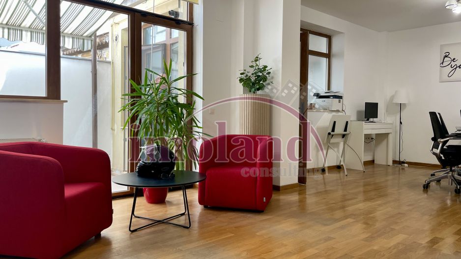 Inchiriere parter de bloc, ideal birouri | 114 mp, 3 cam si parcare | Floreasca - Poză 2