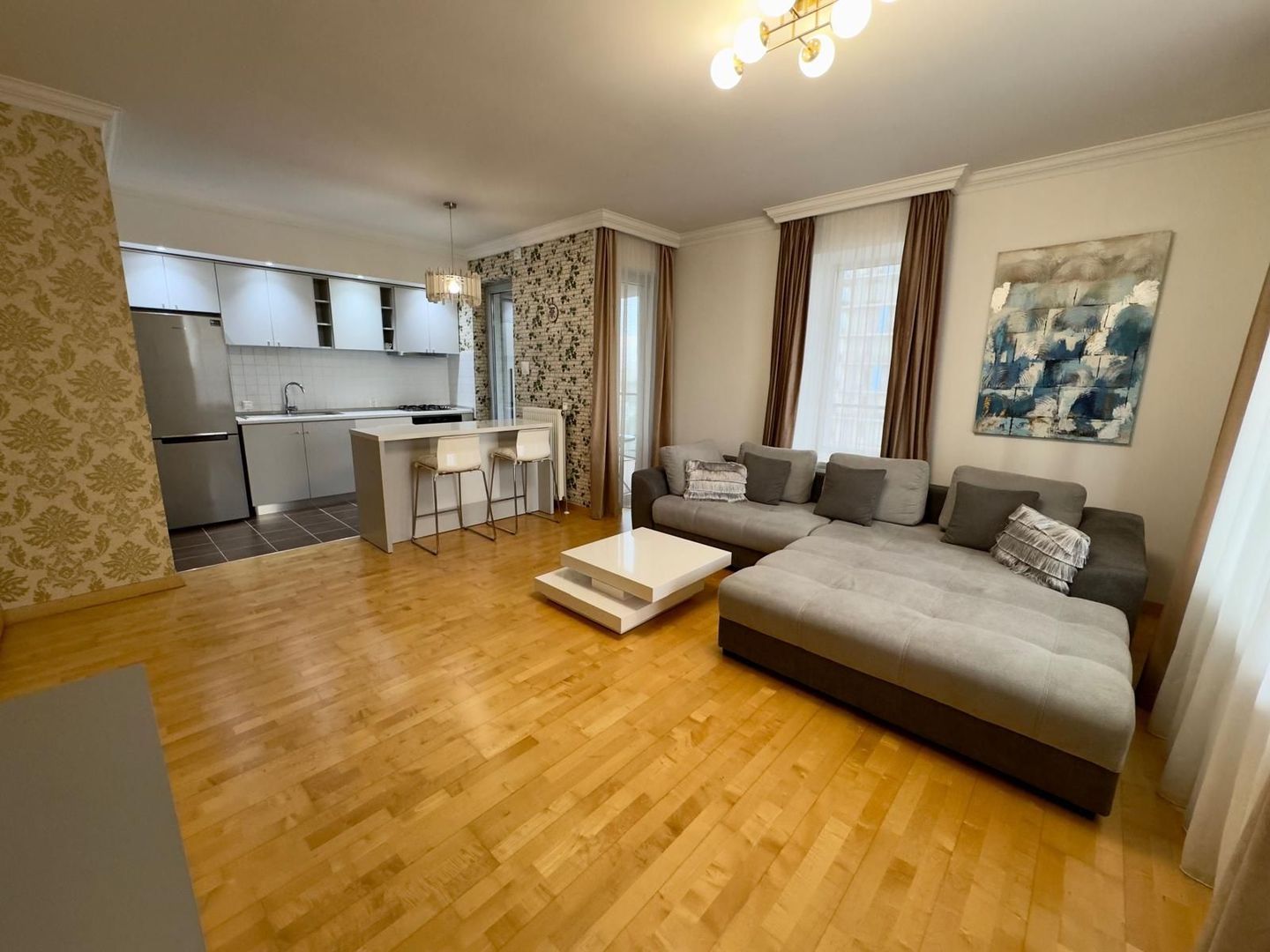 AP. 2 CAMERE - ASMITA GARDENS, BLOC NOU, METROU 8 MINUTE, MODERN - Poză 1