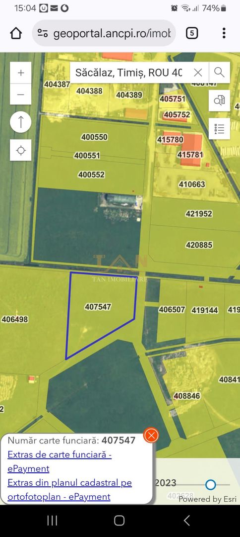 Teren De Vanzare Zona Industriala 30€ - Poză 1