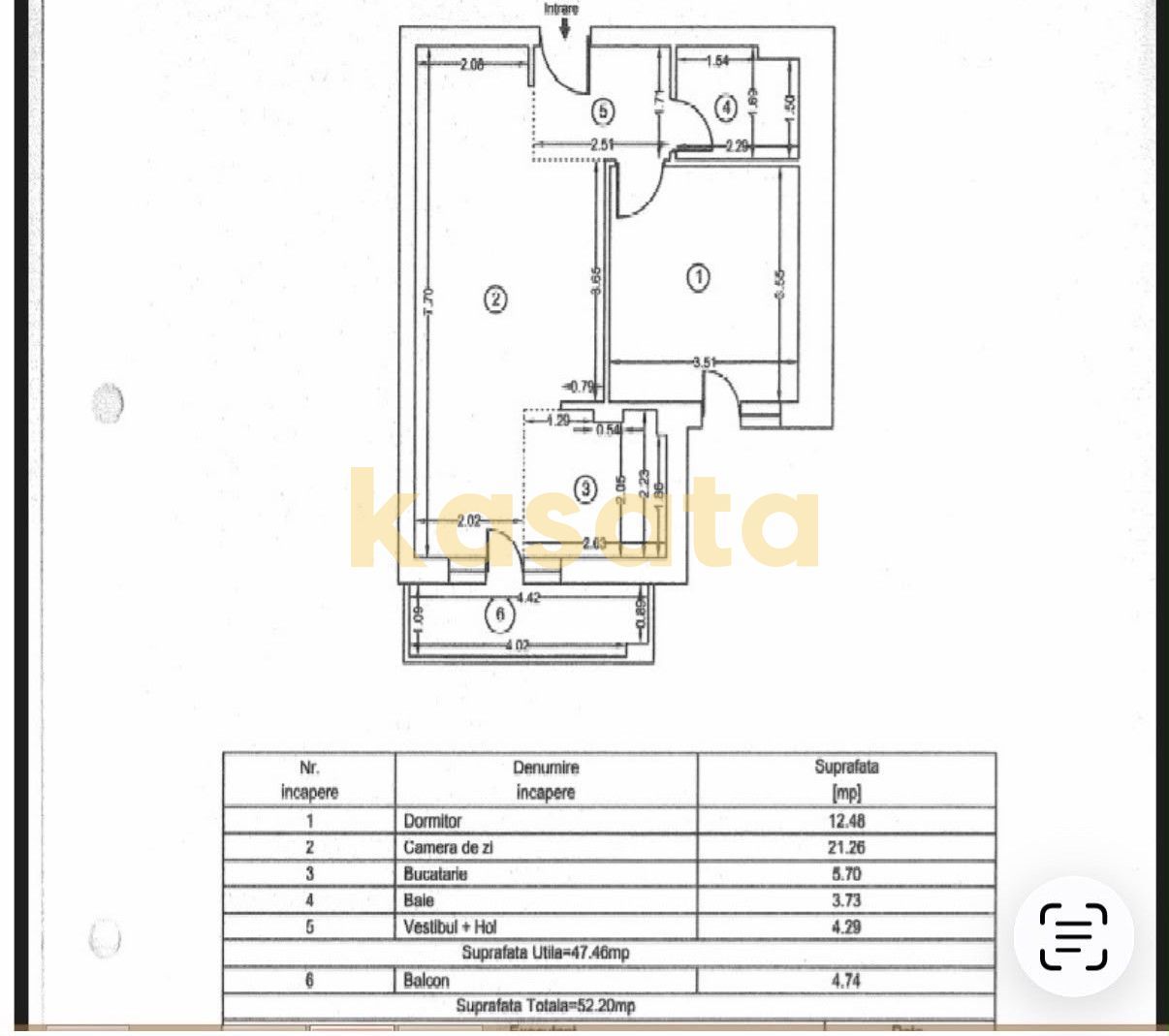 2 camere I Cosmopolis I 52mp I parcare I mobilat si utilat I etaj 2 - Poză 8