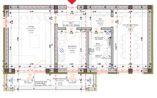 Bloc la asfalt. Decomandat. Etaj 1. Loc de parcare. - Poză 9
