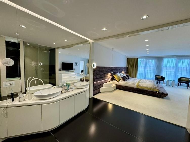 Penthouse Herastrau 116 terasa,mobilat si utilat loc de parcare si boxa subteran - Poză 15