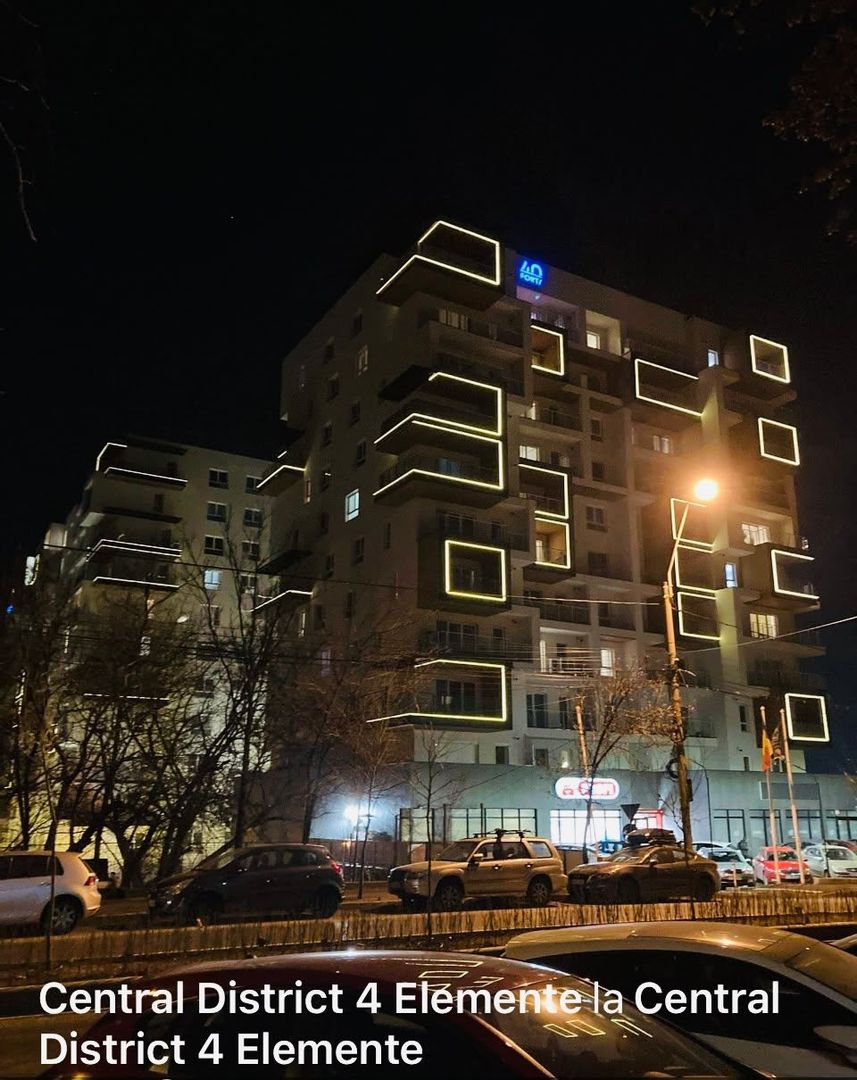 Studio dublu, lux , centrala proprie,terasa, parcare subterana, metrou - Poză 11