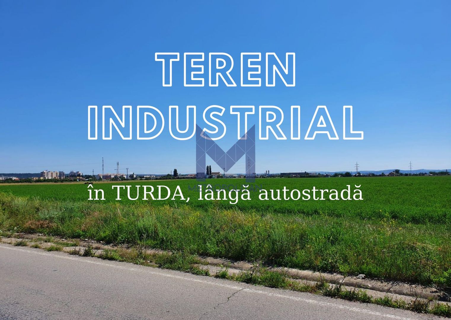 Teren 17.800 mp destinație industrială Turda lângă Autostradă - Poză 2