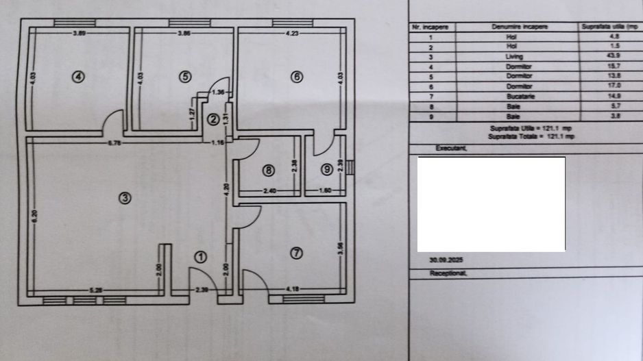 CASĂ NOUĂ – CUMPĂNA | 610 MP TEREN | UTILITĂȚI | STRADĂ ASFALTATĂ - Poză 2