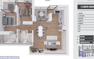 3 camere Aviatiei I Direct Dezvoltator I metrou Aurel Vlaicu - Poză 16