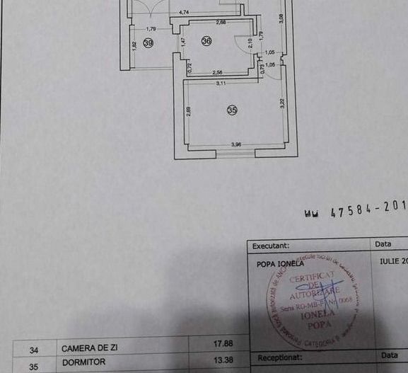 Apartament 2 Camere Complex Rotar Park 1 - Schiță 6