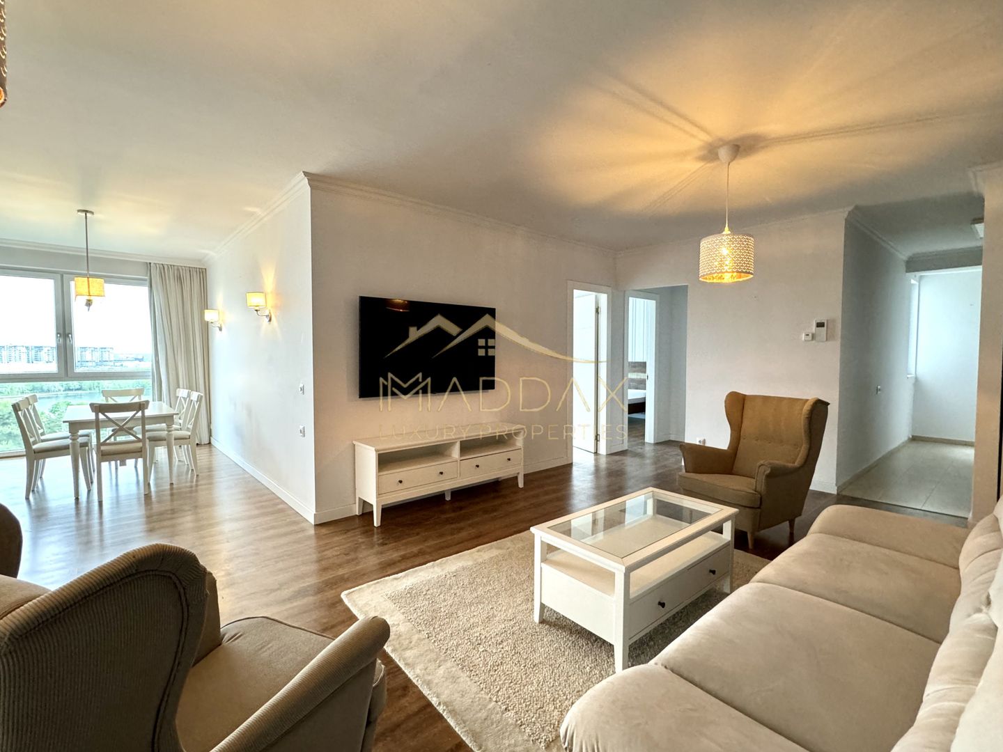 4 rooms apartment - 122 sqm/ Rented/ 1 Parking / Floreasca - Lake View - Poză 1