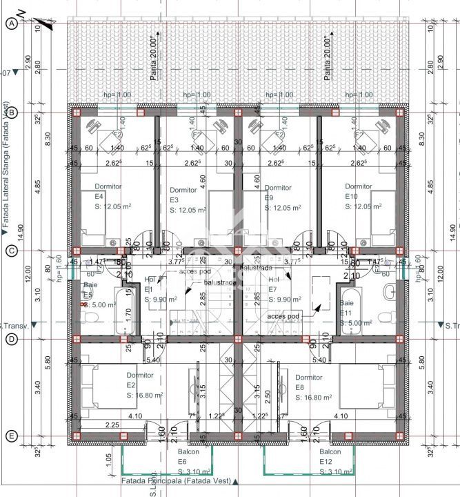 Casa 4 camere, 2 bai, curte si terasa Sibiu Calea Cisnadiei - Poză 5