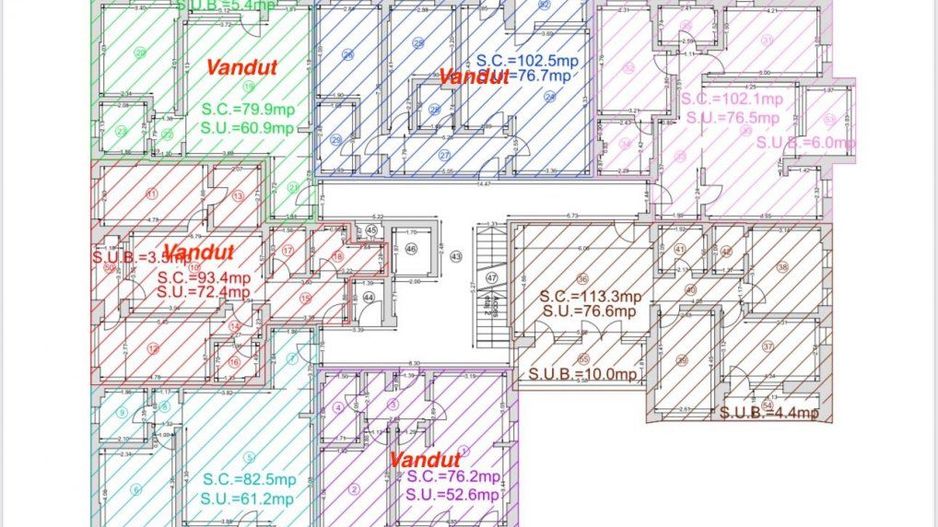 Inel II - Complex Primo Residence - Apartamente cu 2, 3 si 4 camere la cheie, bloc finalizat. - Poză 34