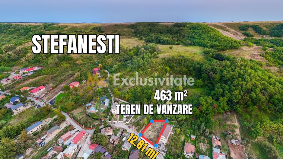 Teren intravilan cu priveliște deosebită  - Ștefănești, Argeș - Poză 5
