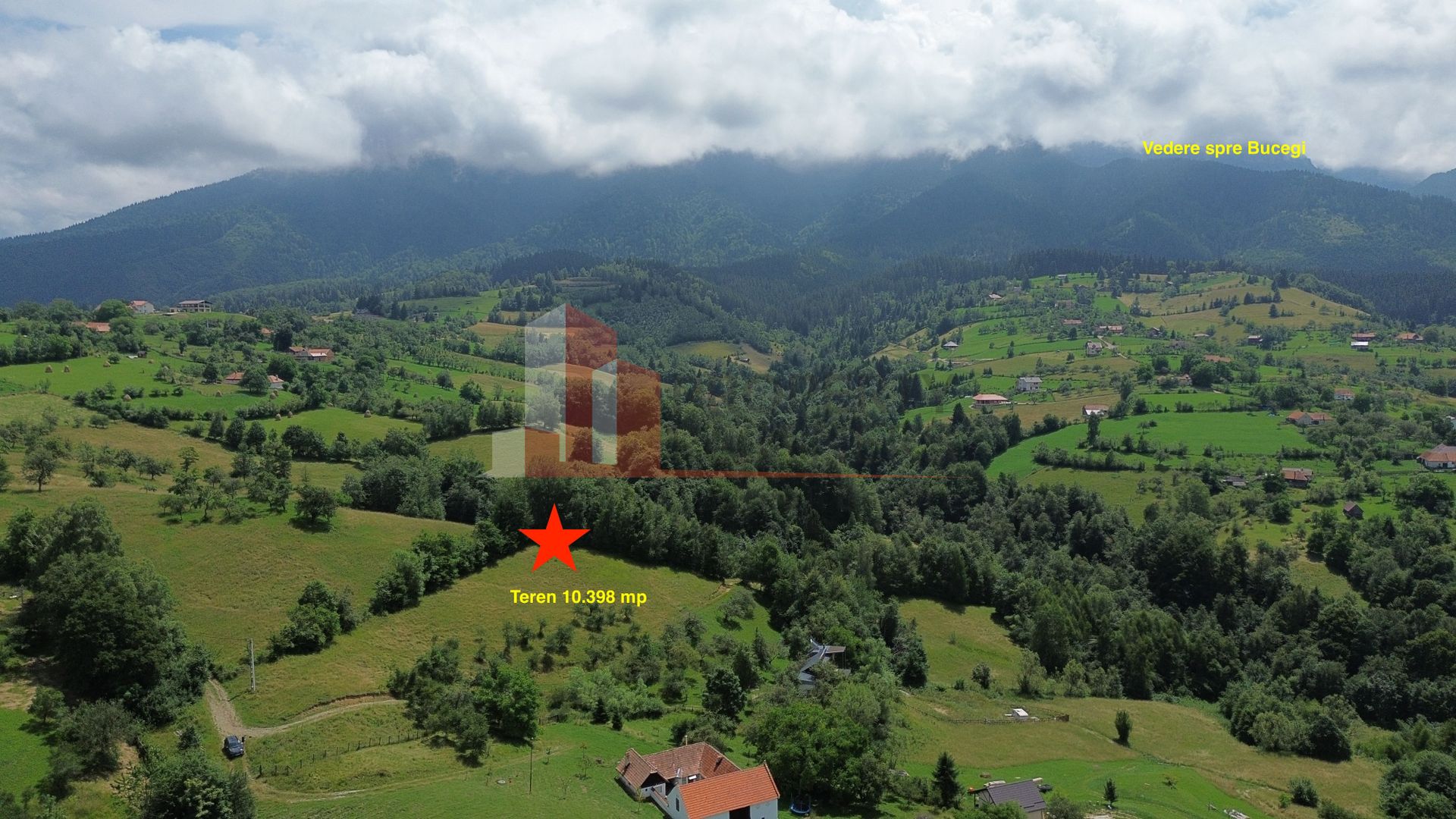 Teren Sohodol 10.398 mp  cu vedere panoramica - Poză 3