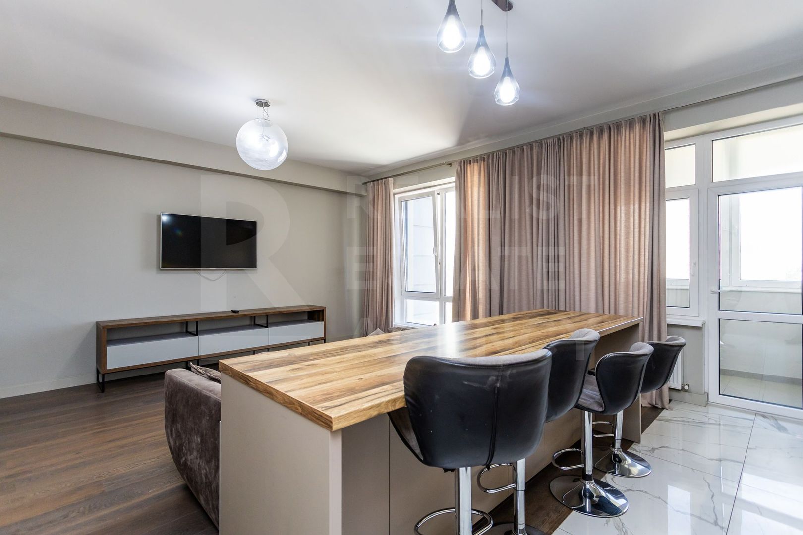 Chirie, apartament 3 camere, 110 mp, bd. Moscova, Rîșcani - Poză 4