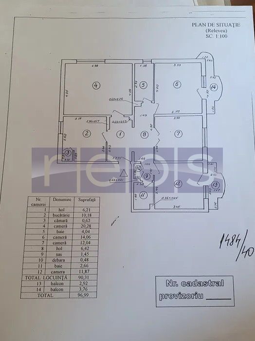 VANZARE | 4 CAMERE | MALL VITAN - Schiță 12